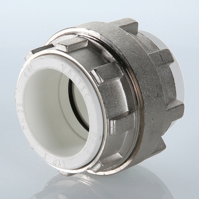 VTp.763.0.032 Фитинг полипропиленовый – муфта разъемная Valtec 32 мм  - Вид №12