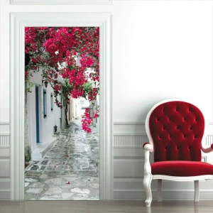 93904193 Наклейка декоративная Urban Style Греческая улочка UST D021 95x220 см STLM-0834886