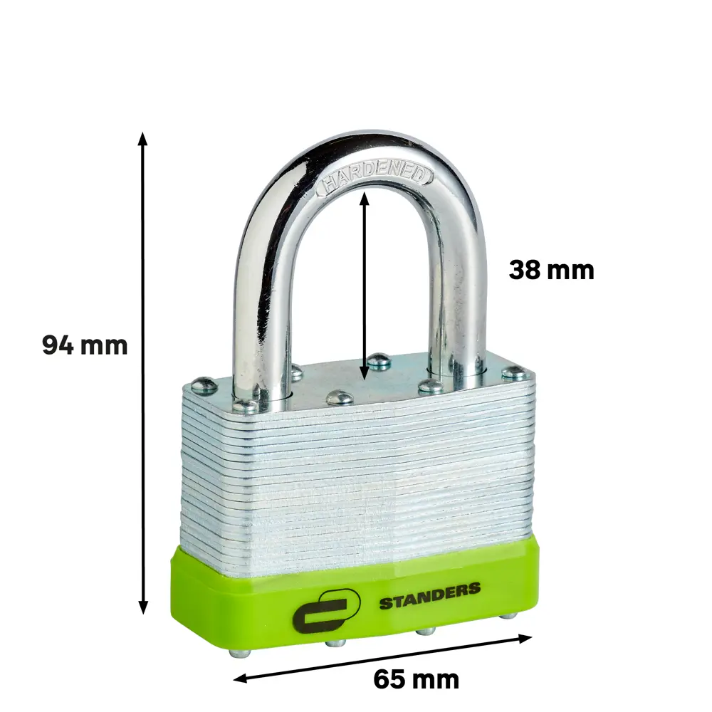 Навесной замок Standers с влагозащитой и автоматической блокировкой 82247268 STLM-0023030 - Вид №5