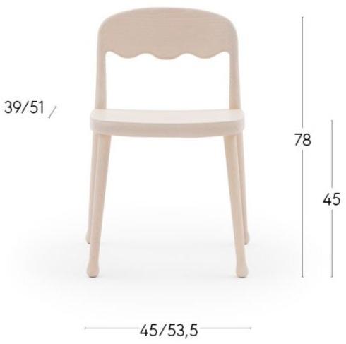 Billiani Деревянный стул Frisée 250 - Вид №4