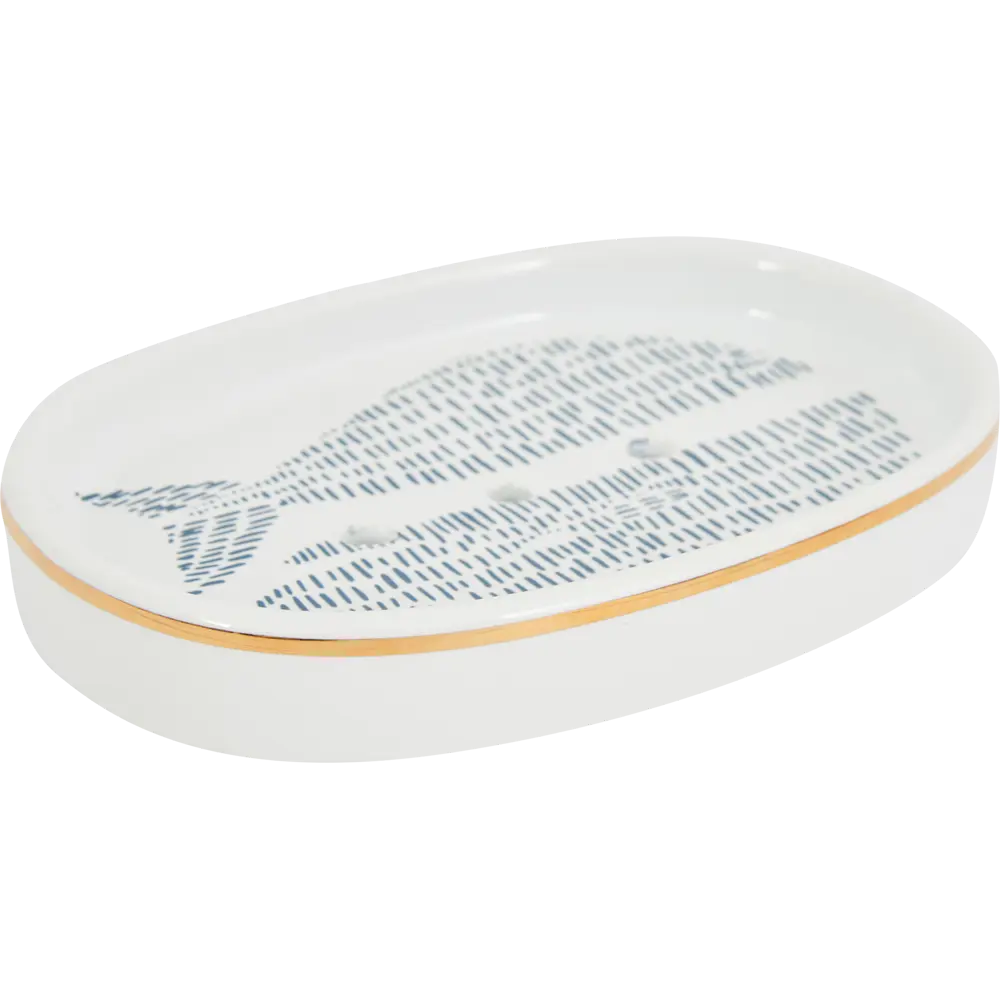 Мыльница Vidage Кашалот керамика цвет белый STLM-2049617