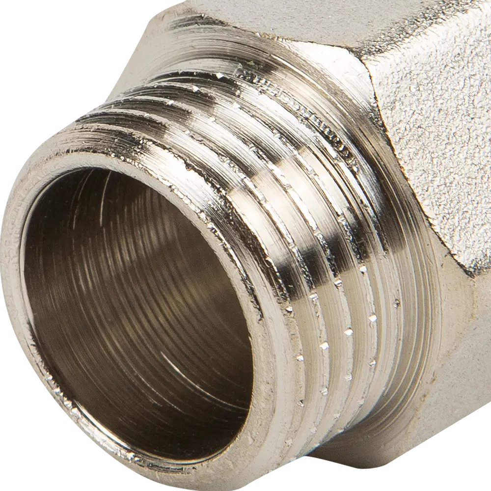 Удлинитель Valtec 1/2"х40 мм внутренняя-наружная резьба никелированная латунь 10508115 STLM-2082749  - Вид №1