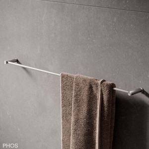 HS20-80E1200 Полотенцедержатель серии e, прикручиваемый к стене, ширина 120 см. PHOS