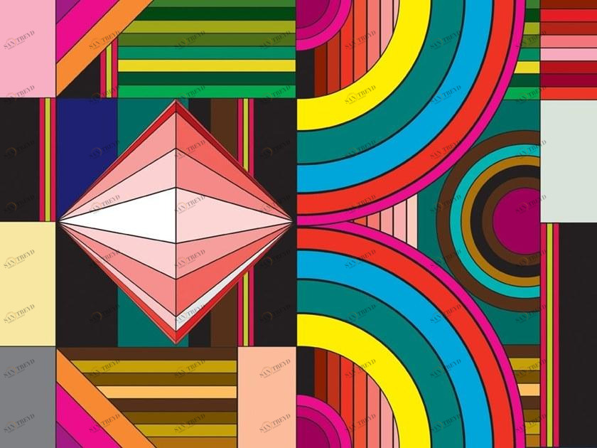 MOMENTI Авторский художественный принт Crazy home paintings Da-004