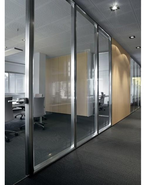 ESTEL GROUP Стеклянная звуконепроницаемая сдвижная стена для офиса sun-id-1514408 - Вид №15