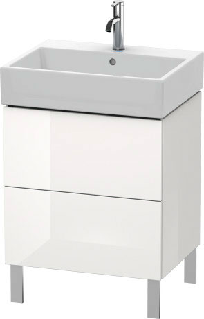 LC677505252 L-Cube Тумбочка напольная Европейский дуб, декор Duravit - Вид №2