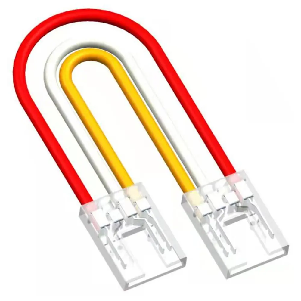 Коннекторы APEYRON для светодиодных лент 24В с клипсами и проводами 87978646 STLM-0917061