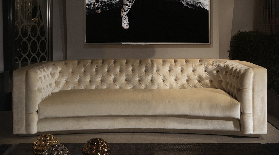 Диван  VISIONNAIRE CHRISTOPHER CAPITONNE 