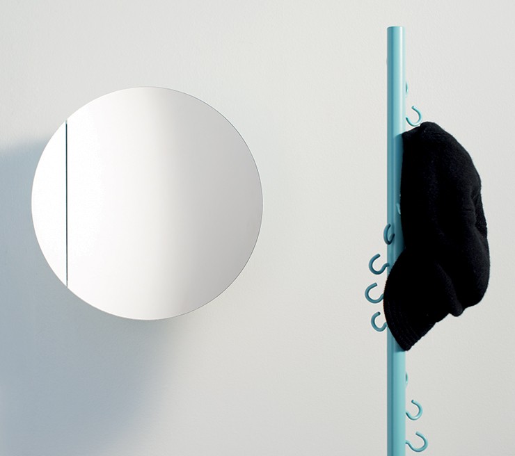 Ex.T Hook Up Вешалка для полотенец стоячая бирюзовая EXHOOKUPTU  - Вид №2