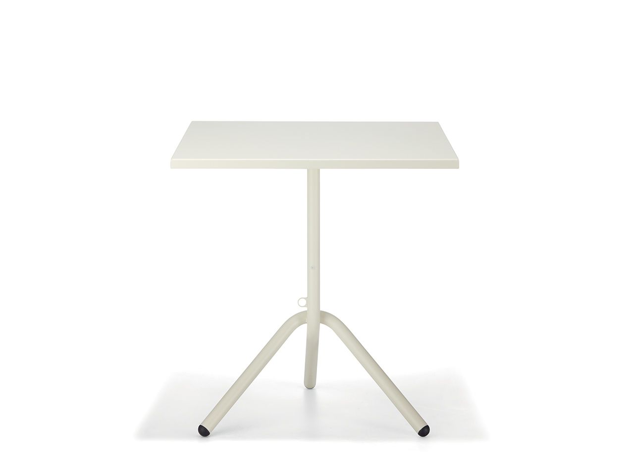 Квадратный стол с откидным верхом из листового металла COLOS ARCH-00115513