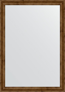 BY 0630 Зеркало в багетной раме - красная бронза 37 mm EVOFORM Definite