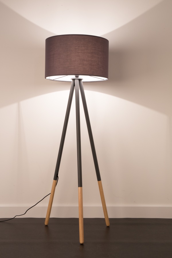 Лампа напольная Highland, темно-серая Zuiver 5100037 - Вид №4