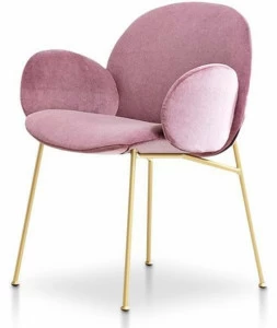 Saba Italia Стул с обивкой и подлокотниками Ola