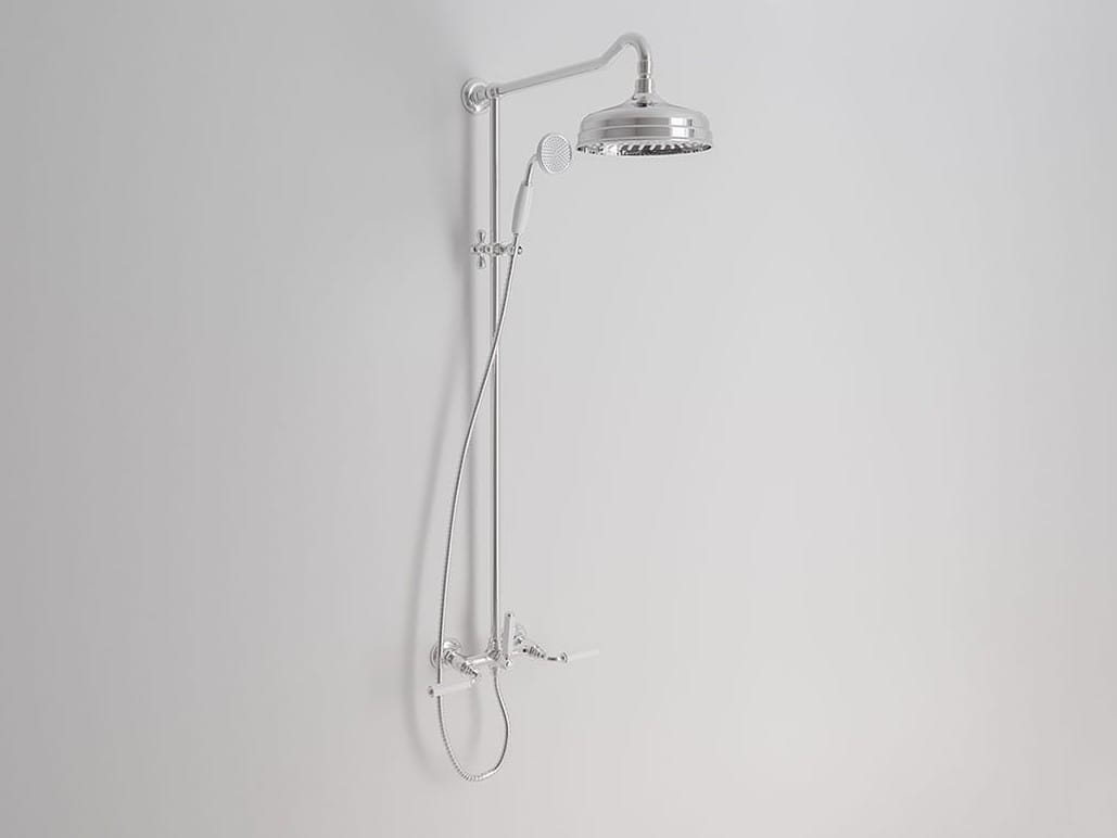 Настенная душевая колонна с душем Park Avenue Dark White ARCH-00027212 - Вид №1