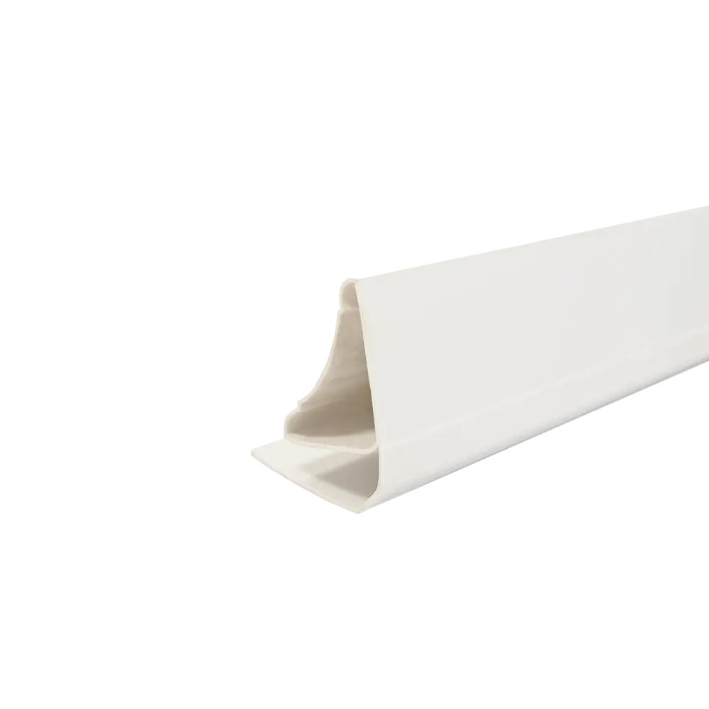 84036109 Плинтус потолочный ПВХ Т5 мм цвет белый 3000 мм STLM-1014835 Santreyd 