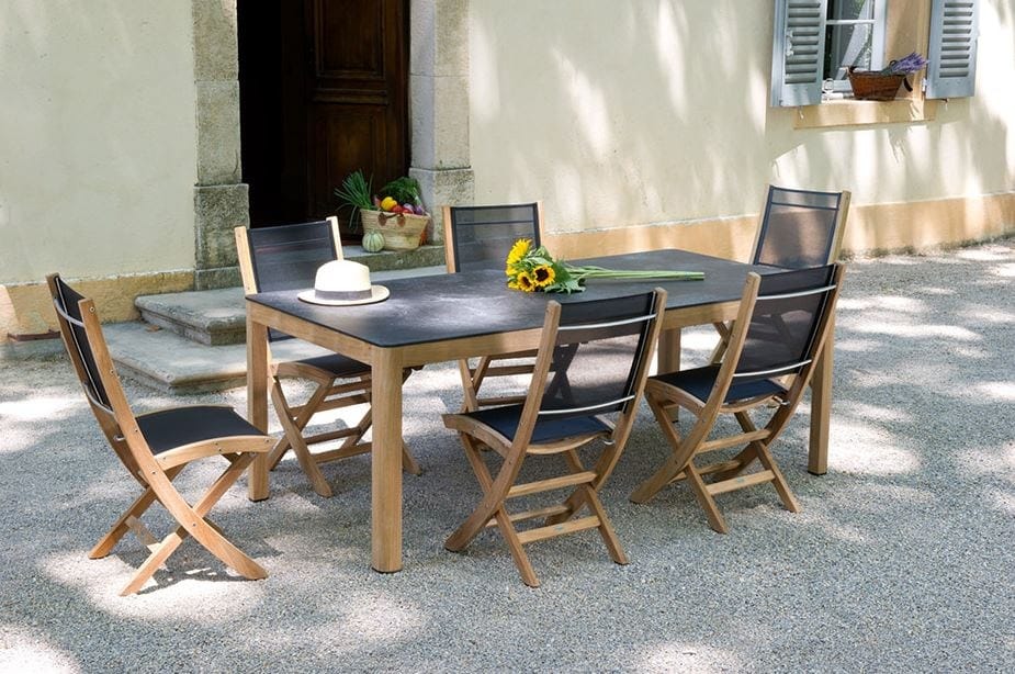 Прямоугольный садовый стол HPL Les Jardins® Tekura ARCH-00068453 - Вид №4