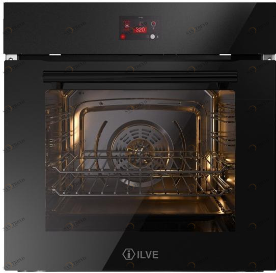 Ilve Многофункциональная электрическая духовка класса а + закаленное стекло Professional plus Ov60slt3 Santreyd 