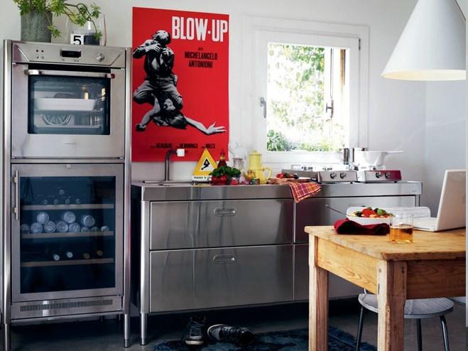 ALPES-INOX Кухонный остров из нержавеющей стали Liberi in cucina sun-id-1427002 - Вид №2