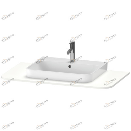 HP031E03636 Happy D.2 Plus Консоль Белый шелковисто-матовый лак Duravit