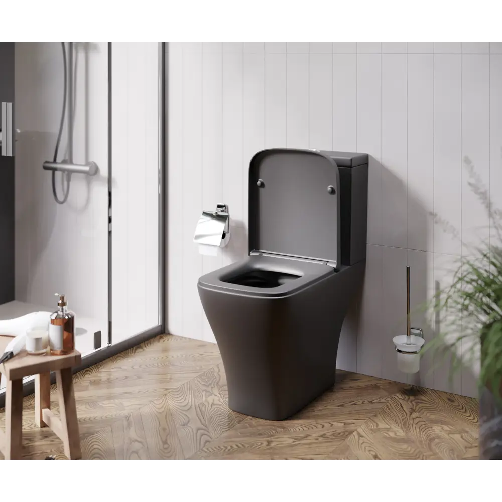 Унитаз-компакт AM.PM Struktura с системой Flash Clean и двойным сливом 87021105 STLM-1373165 - Вид №4