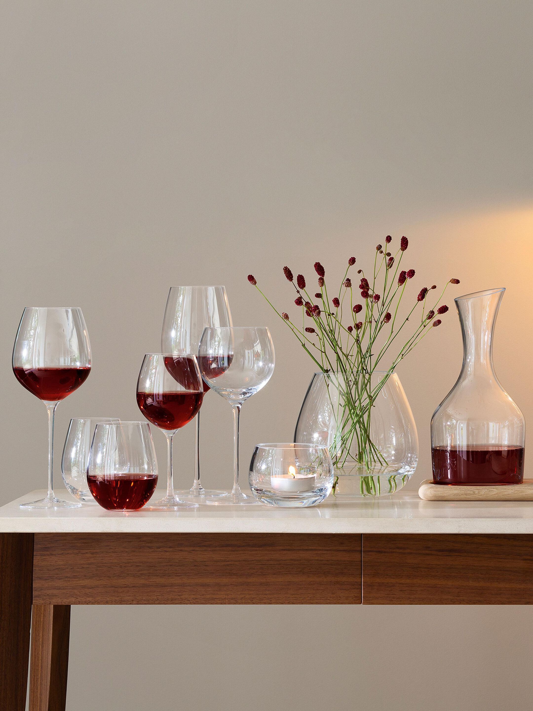 Набор бокалов для вина из дутого стекла - 400 мл LSA Wine ARCH-00043704 - Вид №3