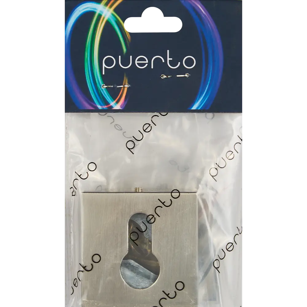 PUERTO Slim ET AL 03 SN - Накладка на цилиндр 50x50 мм 86523036 STLM-0069593 - Вид №3