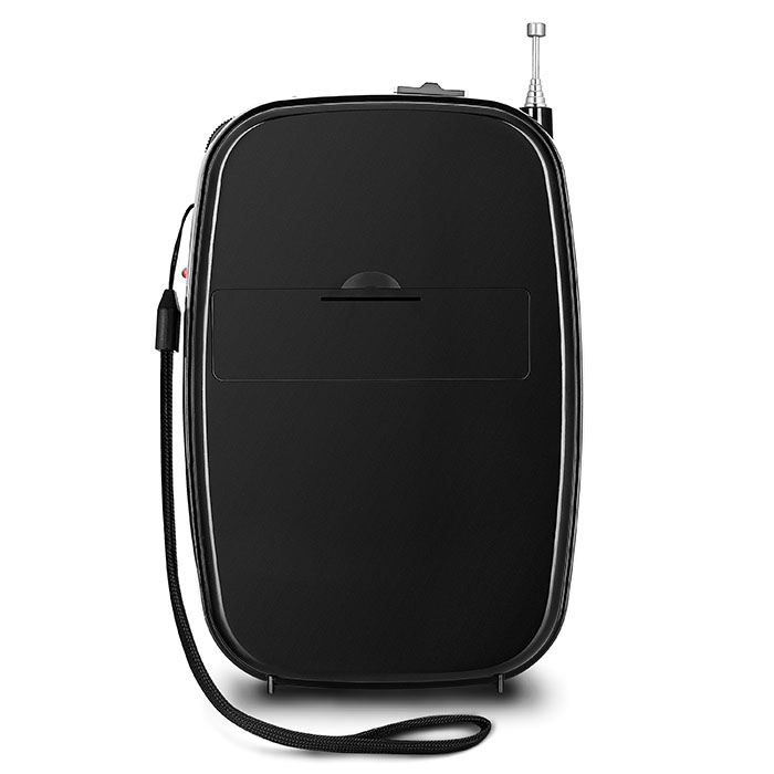 SV-017118 Ас srp-445, черный (3 вт, fm/am, usb, microsd, встроенный аккумулятор) Sven Santreyd  - Вид №4