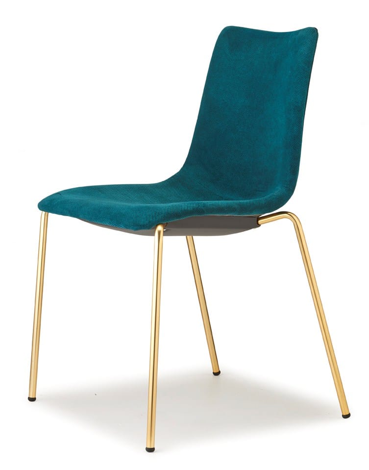 Штабелируемый стул с мягкой тканью S-CAB Zebra ARCH-00112011 - Вид №5