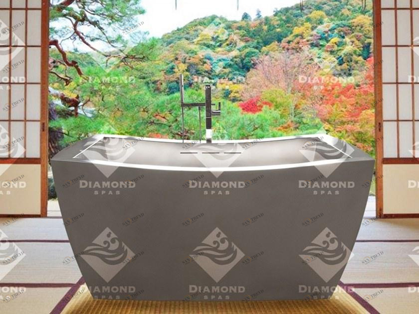 Diamond Spas Отдельностоящая ванна из нержавеющей стали sun-id-1345277