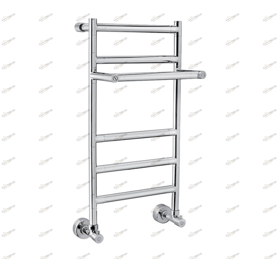 Полотенцесушитель водяной 487 Sereno Margaroli Ø25 мм (с полкой)