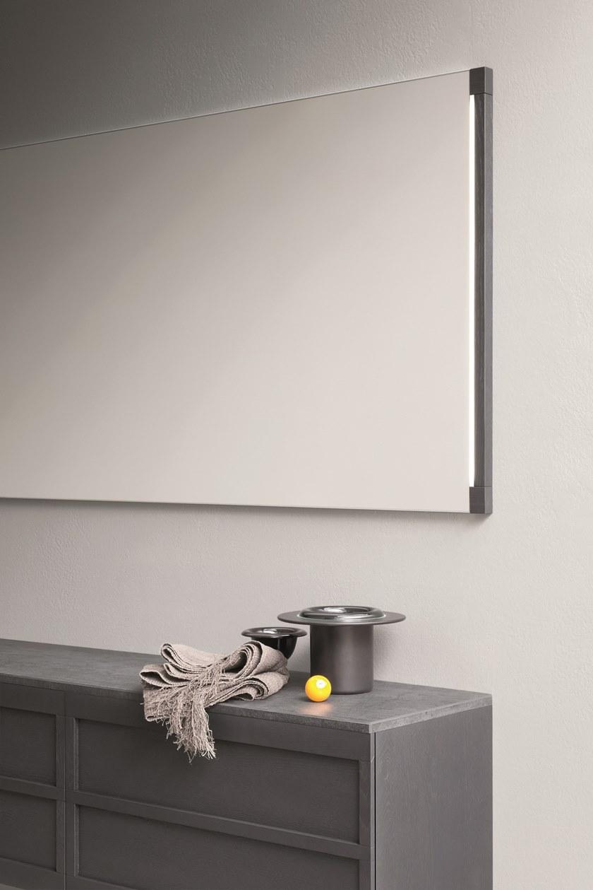 NOVELLO Настенная тумба под умывальник из ламината с зеркалом Craft 2.0 sun-id-1383910 - Вид №2