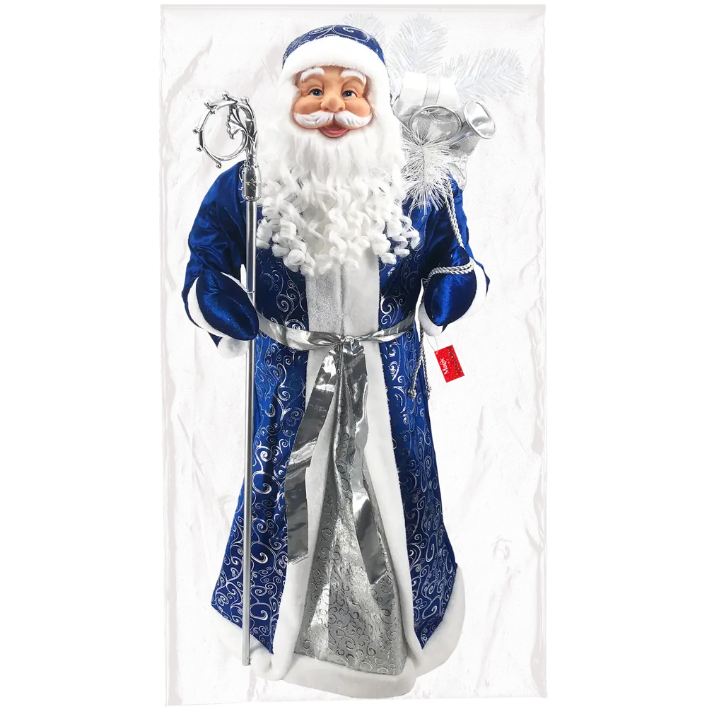 89381619 Декоративная фигура Дед Мороз 120x50 см синий STLM-1413331 Santreyd Winter - Вид №6
