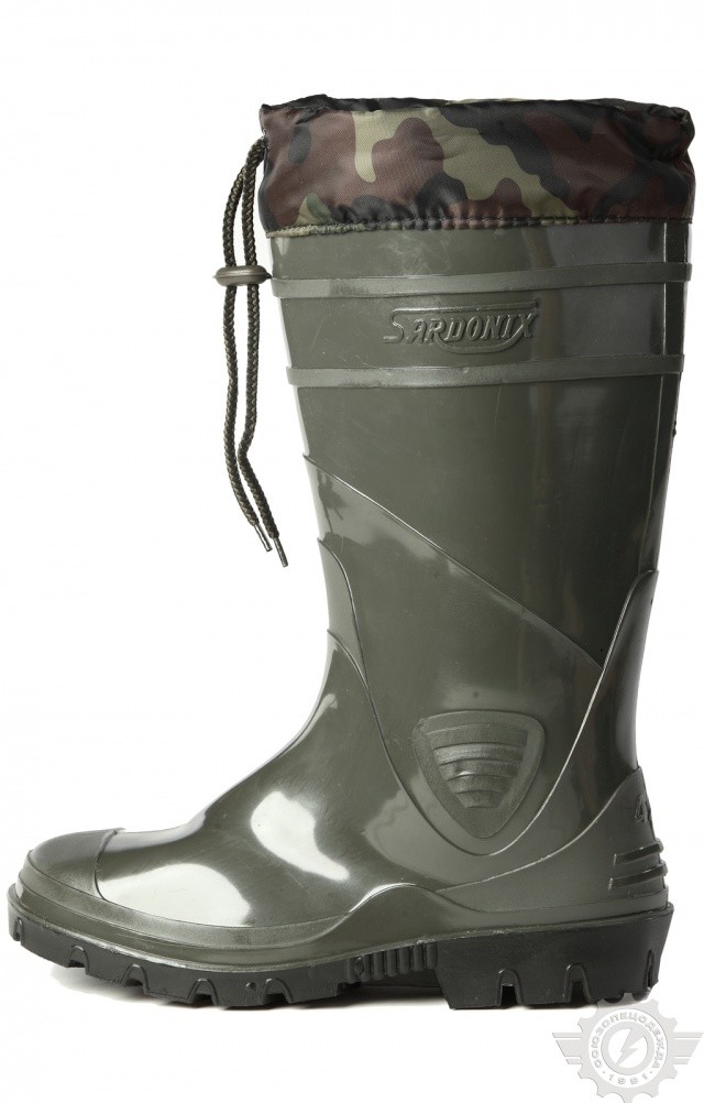 66654 Сапоги ПВХ с манжетой с меховым чулком утепленные, арт. 165-10Н  Зимняя обувь  размер 43 Спецодежда  - Вид №2