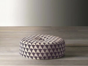 Meridiani Круглый пуф из ткани Scott