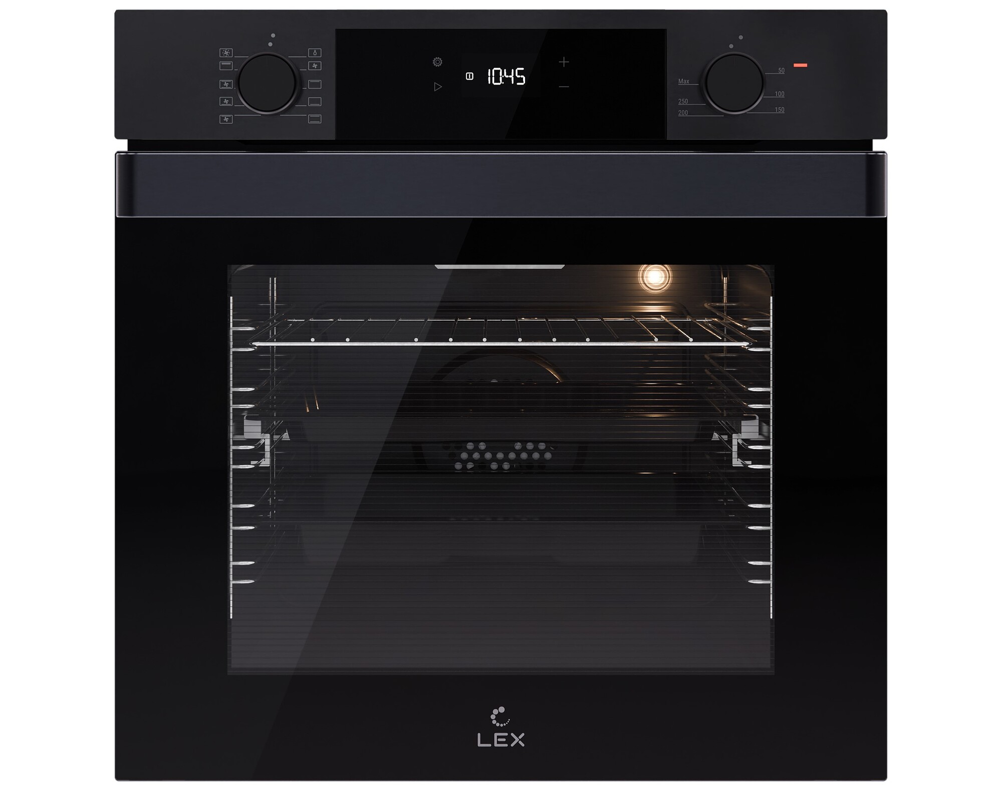 9208991 Электрический духовой шкаф LEX EDP 610 DX Wide Series черный STDN-0111941