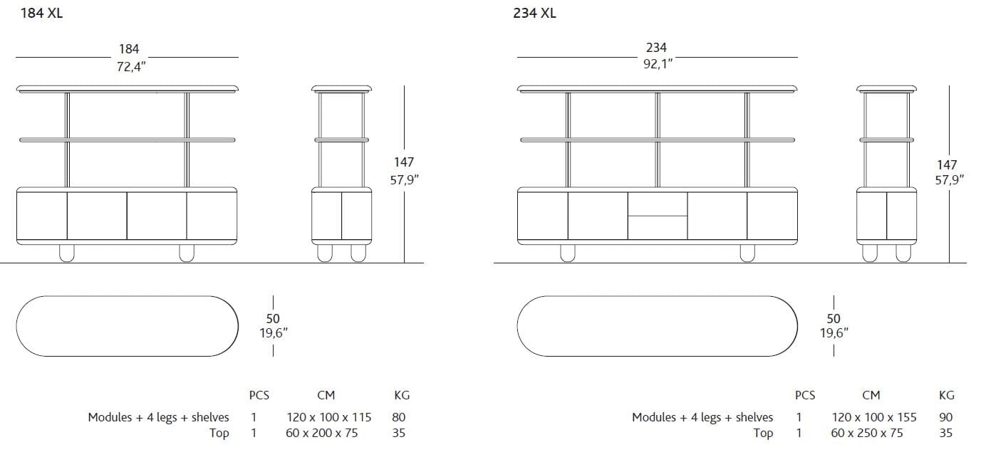 Отдельно стоящий книжный шкаф BD Barcelona Explorer ARCH-00132605 - Вид №36