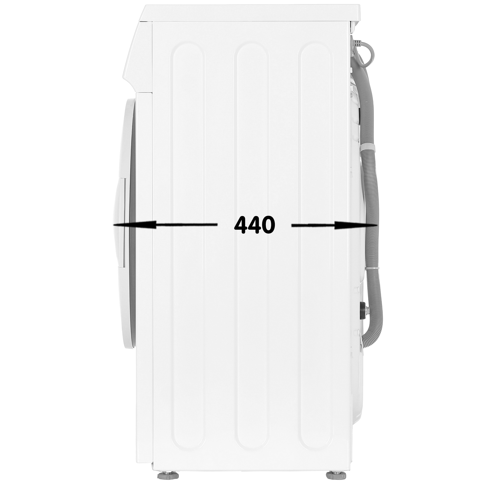 1256238 Стиральная машина DEXP WM-F610DMA/WW белый STDN-0037094 - Вид №2
