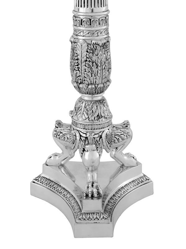 Настольная лампа Marchand от Eichholtz 109635 EICHHOLTZ ИНТЕРЬЕРНЫЕ 061724 Белый;хром  - Вид №2