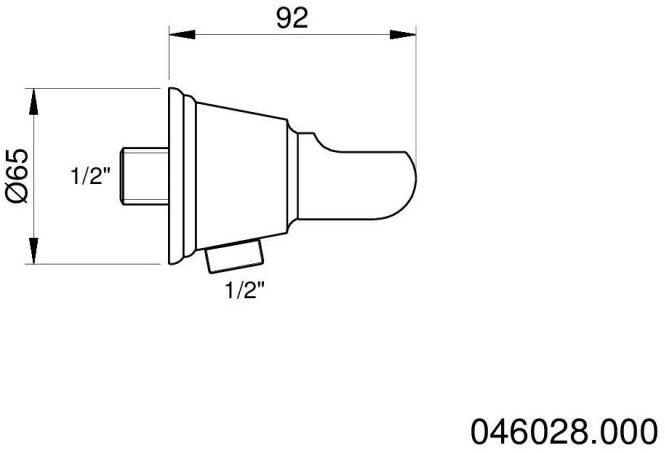 Bronces Mestre Подставка для ручного душа Shower system 046028.000.62 - Вид №1