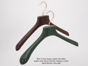Кожаная вешалка