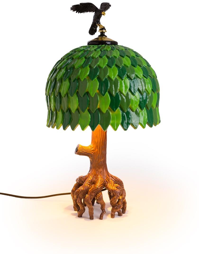 Seletti Светодиодная настольная лампа с отраженным светом из смолы sun-id-1515520 - Вид №2