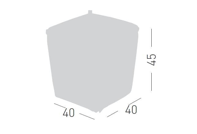 Съемный пуф из ткани GABER FINFERLO ARCH-00058819 - Вид №4