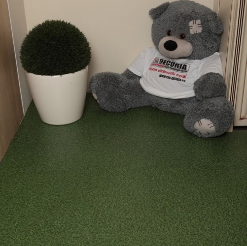 Виниловый ламинат Decoria Office Tile Альпийская Трава Dgs 1369 Дизайнерский (Гладкая) 470х470 мм 3201000019 - Вид №1