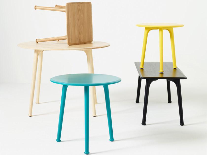 Karl Andersson Квадратный журнальный столик из массива дерева Bat sun-id-1469135 - Вид №1