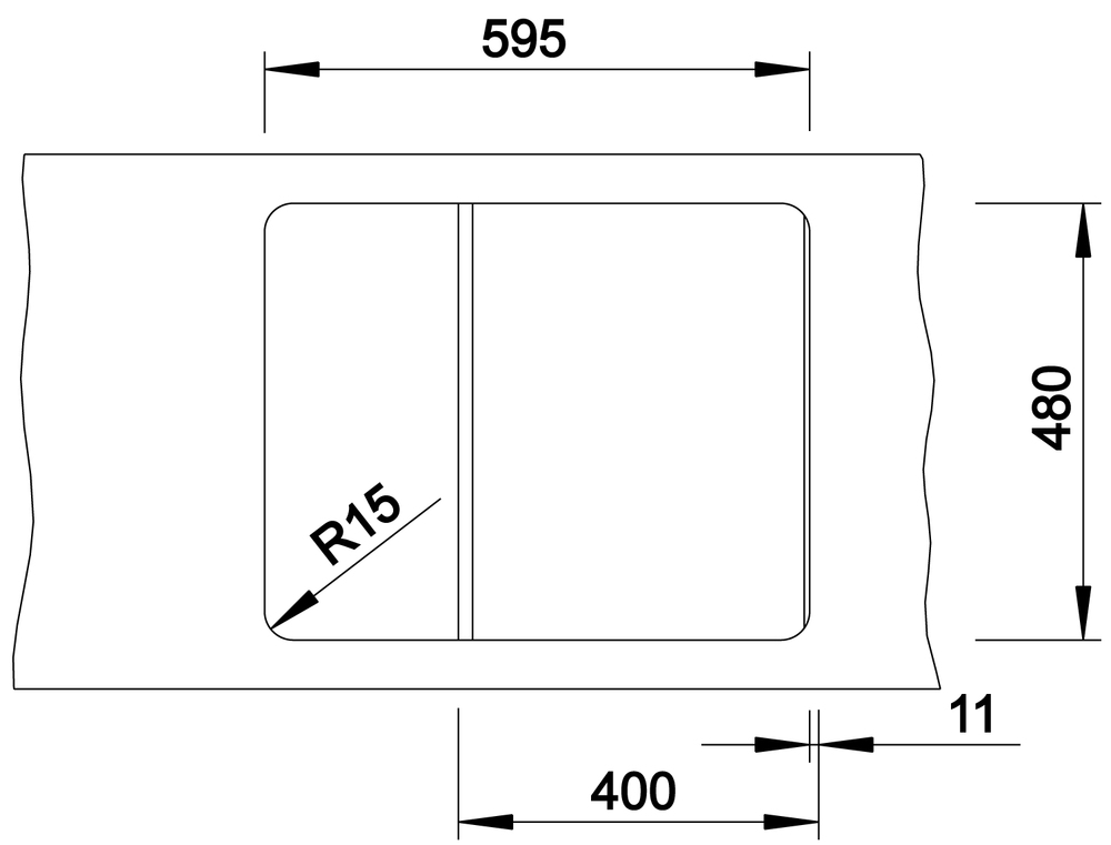 516923 Кухонная мойка Blanco Zia 40 S жасмин  Blanco Zia Жасмин - Вид №7