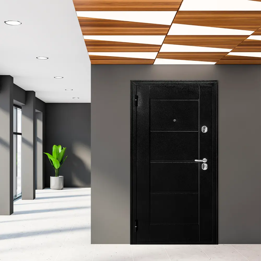 Металлическая входная дверь ФОРПОСТ 75 с двойной защитой 89350112 STLM-1391118 - Вид №15