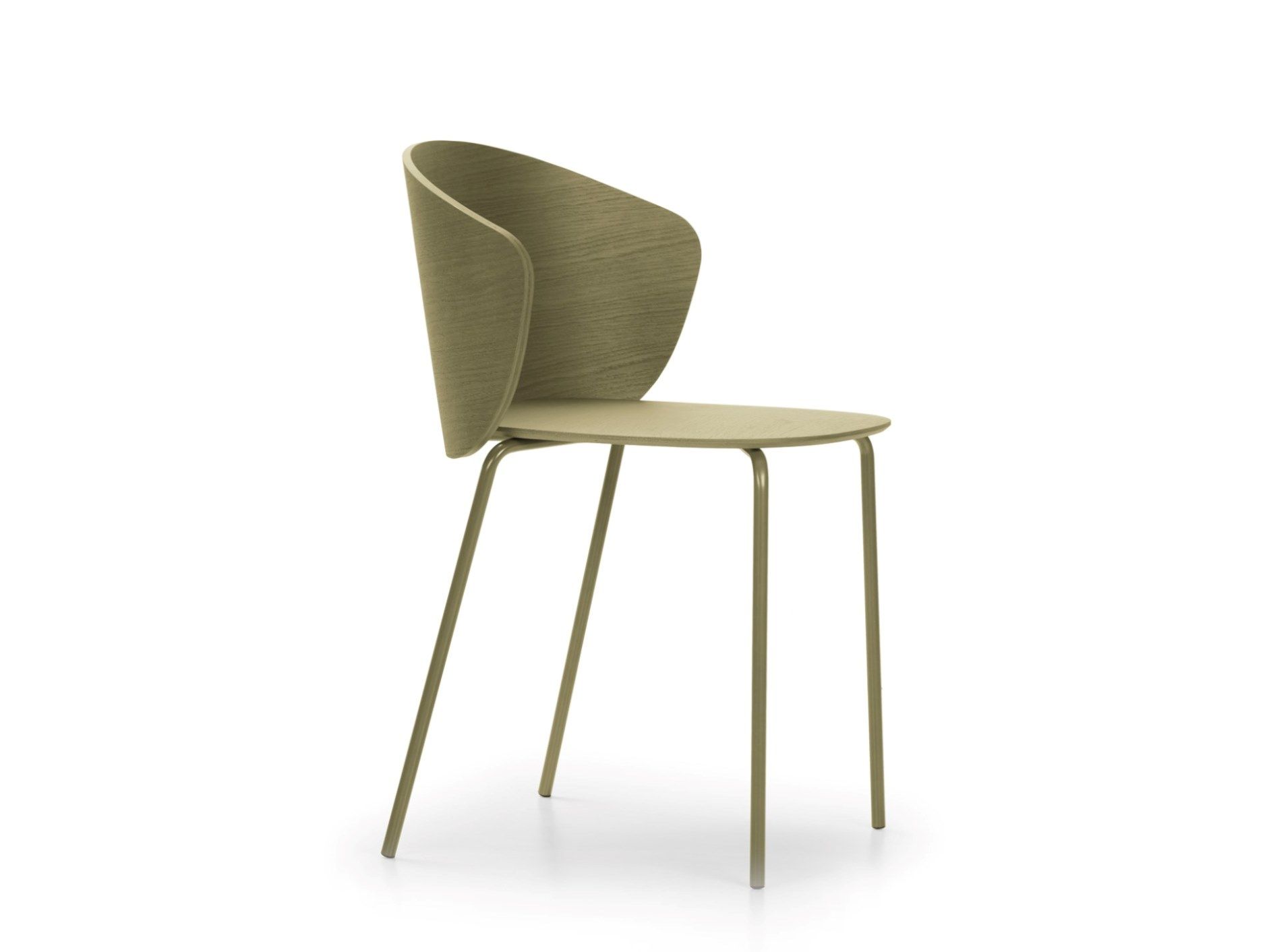 Штабелируемый стул из стали и дерева True Design Not Wood ARCH-00038208 - Вид №11