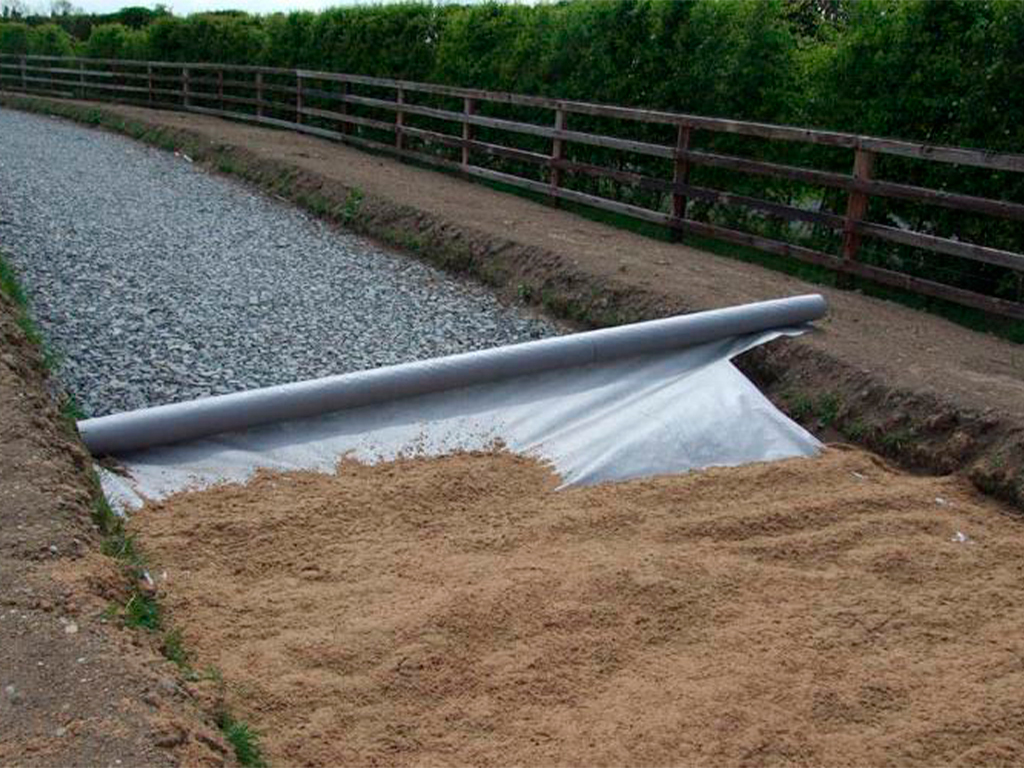 Геотекстиль иглопробивной полиэфирный Геопарк-100 ГеоПластБорд GPBST-122 - Вид №5