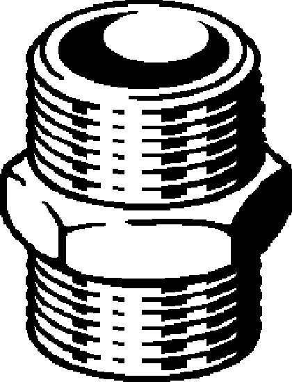 Viega Двойной ниппель 1522 (103316) 103 316 - Вид №1