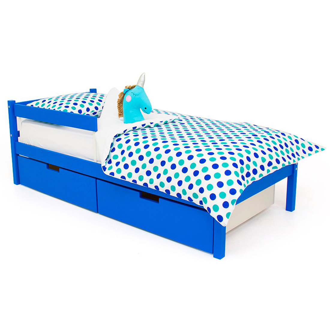 Детская кровать Svogen classic синяя БЕЛЬМАРКО  326801 Синий Santreyd  - Вид №6